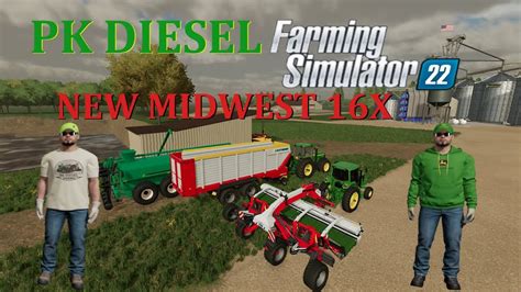 All ingame productions plus many custom productions including Moon shine and tree nursery lots of big fields to farm plus many placeable areas to expand your farm. . Fs22 midwest 16x
